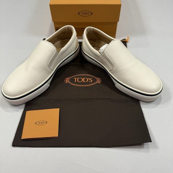 Tod’s SLIP ON CASSETTA CASUAL Loafer Size 8UK/9.5US New Receipt & Box MSRP $825 main image 6